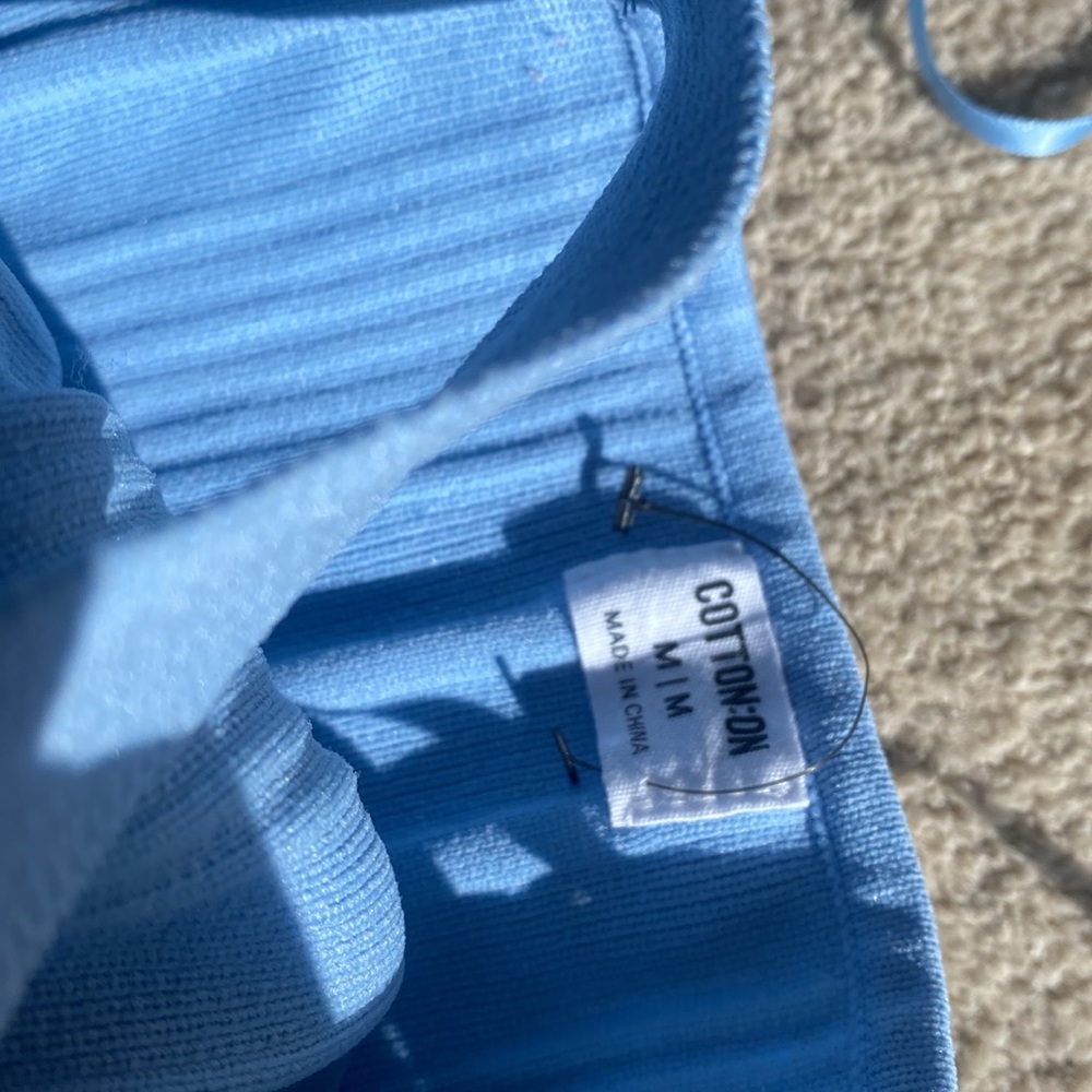 Blue cotton on dress size medium - Picture 2 of 2